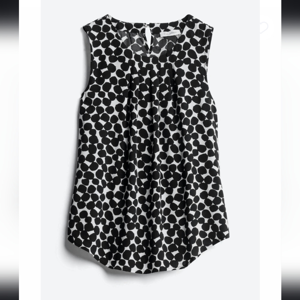 Calvin Klein sleeveless blouse